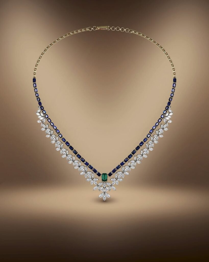 Lab Grown Diamond Necklaces in Chandigarh